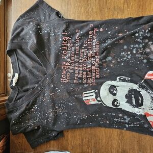 Black Graphic Kids T-Shirt